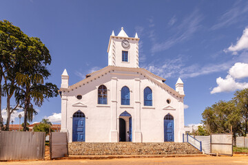 Fototapeta na wymiar igreja na cidade de Paracatu, Estado de Minas Gerais, Brasil