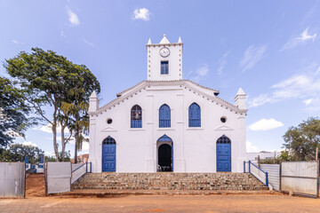 igreja na cidade de Paracatu, Estado de Minas Gerais, Brasil