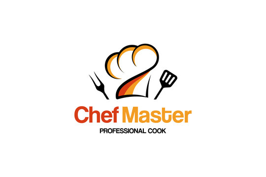 Unique and creative vector chef hat for master chef and restaurant logo designs