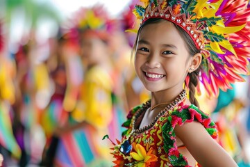 Fototapeta premium Traditional festival celebrating cultural diversity