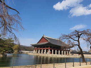 Fototapeta premium Korean traditional palace kyungbok goong