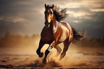 Obraz na płótnie Canvas Horses activities like running jumping walking and sleeping make them wonderful