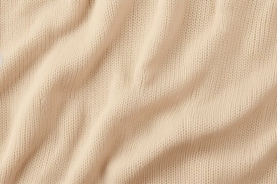 Background of beige jersey fabric texture