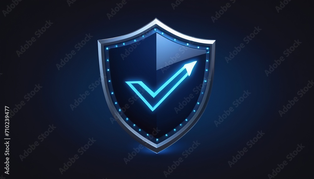 Poster protect your data with our secure service illustration