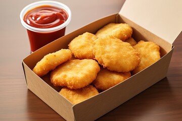 McDonald s Chicken Nuggets in a box photographed in San Diego CA USA on October 22 2020