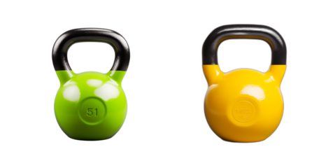PNG Set of kettlebell isolated on transparent background