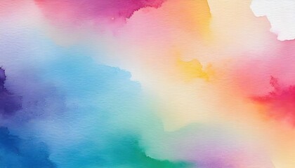 Watercolor vector colorful abstract background