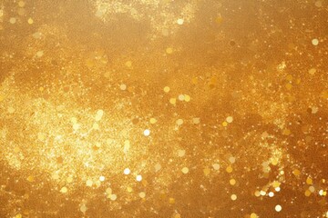 Vivid golden backdrop with a glittery bright shimmer - obrazy, fototapety, plakaty