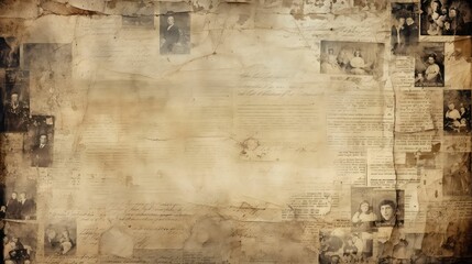 old paper grunge background illustration retro aged, worn antique, weathered rustic old paper...