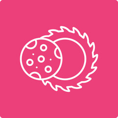 Solar Eclipse Icon