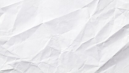 Obraz premium The white crumpled paper background.