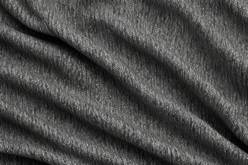 Gray heather knitted fabric with a seamless texture