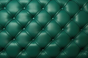 Green leather texture used as a pattern for car interiors sofas or wall coverings