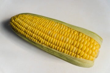 Corn on the cob summertime delight, Still life food photography for summer menu item