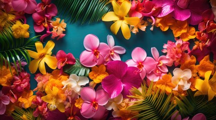 colorful design flower background illustration elegant botanical, artistic abstract, romantic spring colorful design flower background