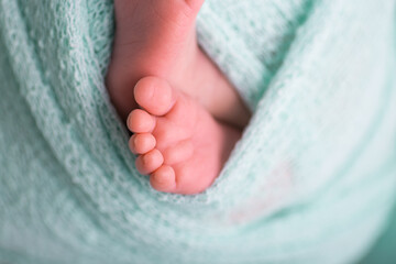 Newborn soft baby feet body part delicate motherhood 