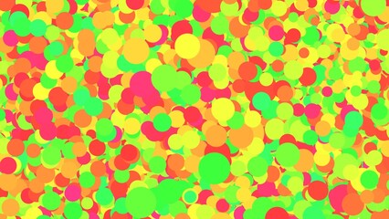 colorful abstract many circle background 