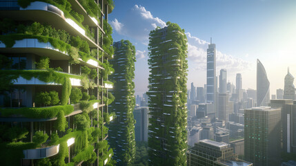  Eco-Friendly Urban Skyline