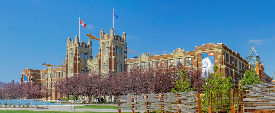 Calgary, Alberta, Canada. Jun 10, 2023. The Southern Alberta Institute Of Technology Or SAIT A Polytechnic Institute Of Tertiary Education.