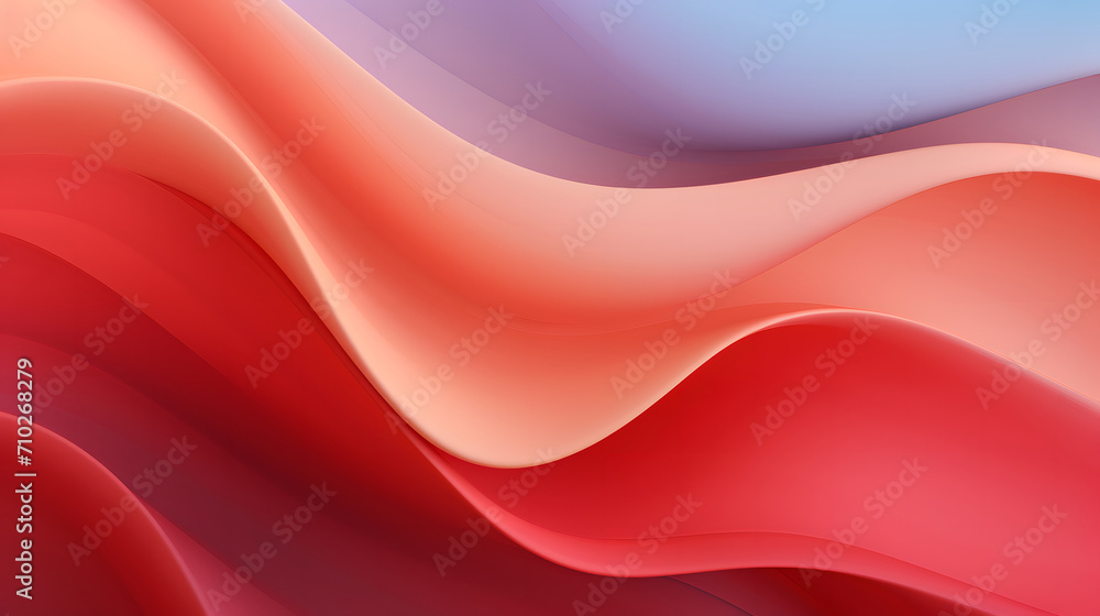 Poster a seamless abstract soft color texture background featuring elegant swirling curves in a wave patter