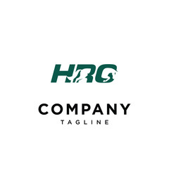 HRC Horse logo icon vector template.eps