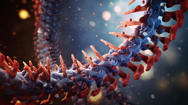 Viral Gene Therapy A depiction of benign viruses