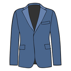 Naklejka premium suit vector illustration