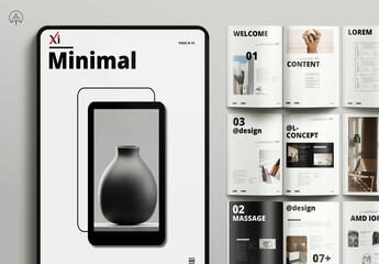 Minimal Portfolio Magazine