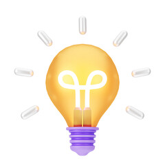 Business 3D Icon for UI UX social media