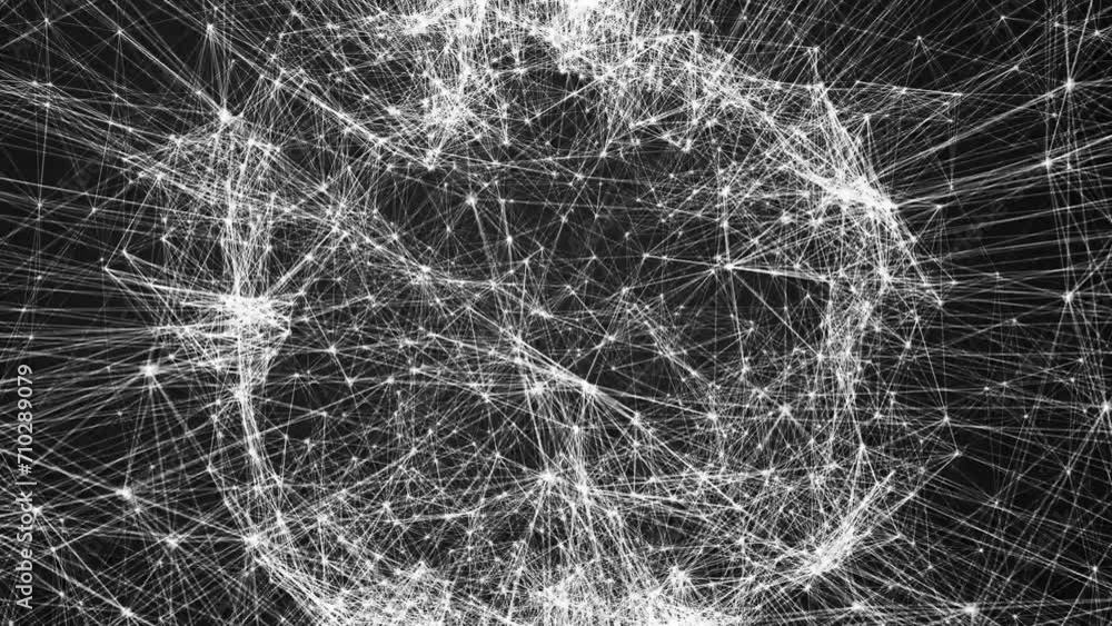Aufkleber digital data network connections technology background