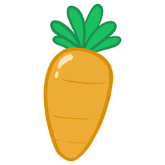 Carrot vegetable vector illustration