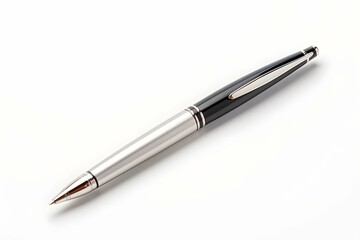 fountain pen isolated on white