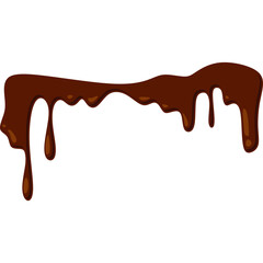 Melted Chocolate Illustration