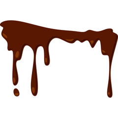 Melted Chocolate Illustration