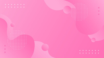 Pink abstract vector background. Wavy and fluid gradient shapes. Suitable for wallpapers, sales banners, events, templates, pages, and others