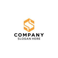 Letter S Simple Monogram Logo