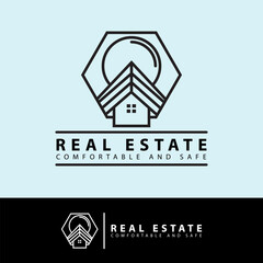 Fototapeta premium real estate logo