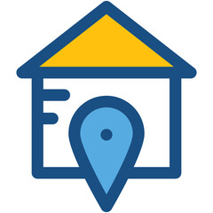 Home Location Vector Icon