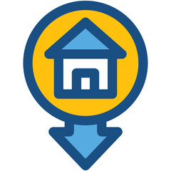 House Search Vector Icon