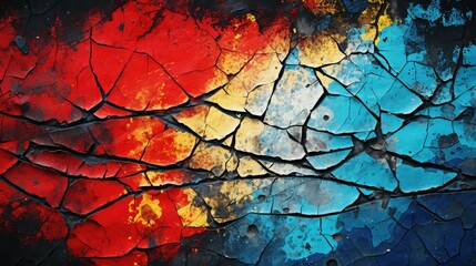 vintage crack grunge background illustration distressed worn, aged rough, decayed old vintage crack grunge background