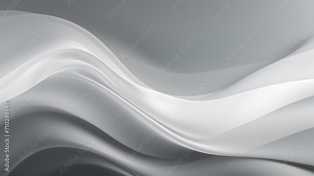 Poster a seamless abstract white and black texture background featuring elegant swirling curves in a wave p