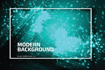 Modern Abstract Colorful blue Vector Background 