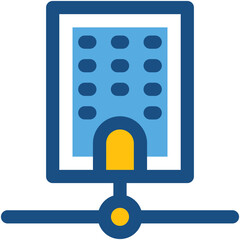 Network Server Vector Icon