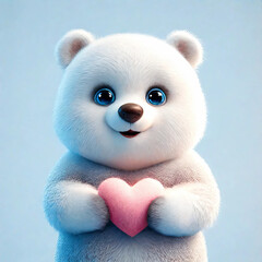 teddy bear with heart