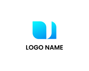 Modern Letter LU professional creative logo design