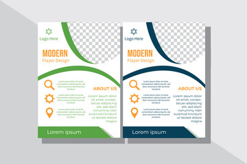 Flyer brochure cover template for any kind of business, education, admission ,layout design etc.