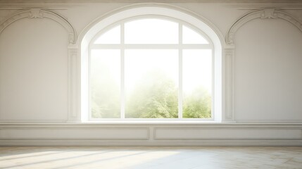 clean blank room background illustration simple neutral, spacious tranquil, contemporary modern clean blank room background