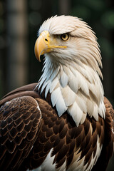 Magestic bald eagle