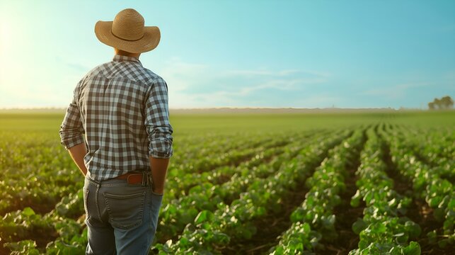 farmer in field