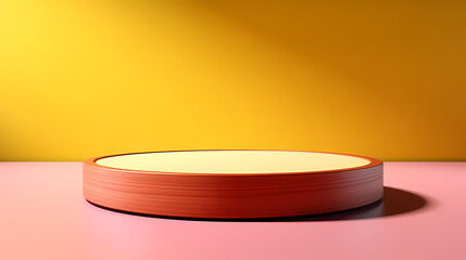 Product podium display creative background, creative template background, cosmetics booth, promotional activities